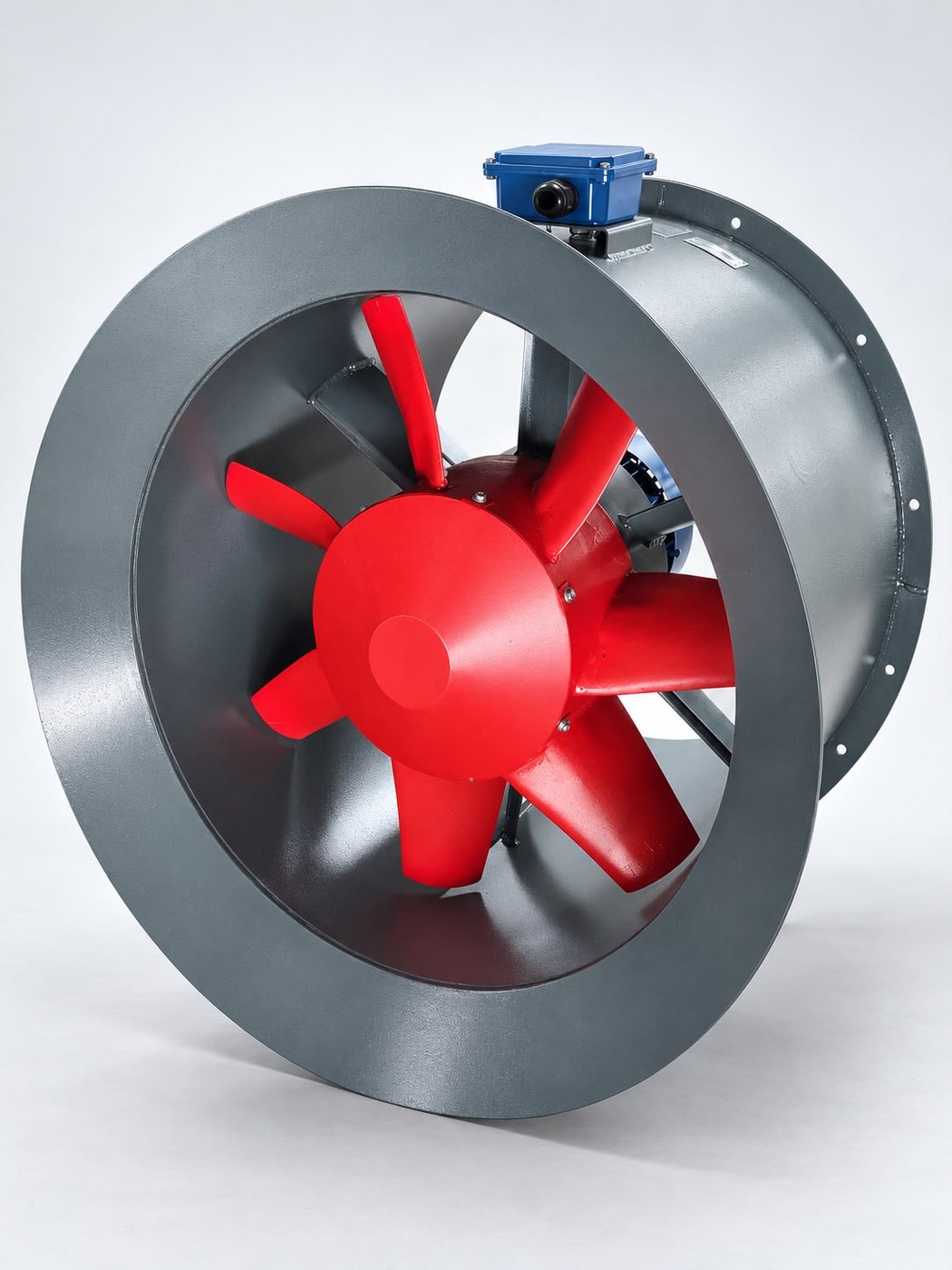 Heriks axial fan in a cylindrical housing