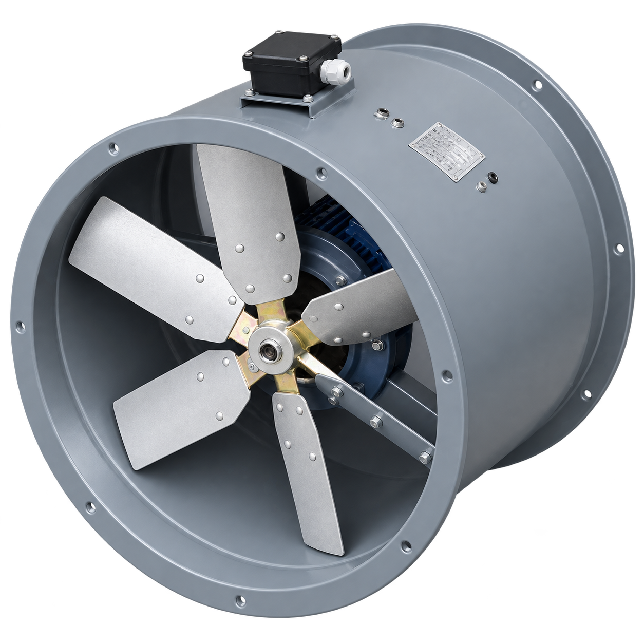 OVK axial fan for in-duct mounting