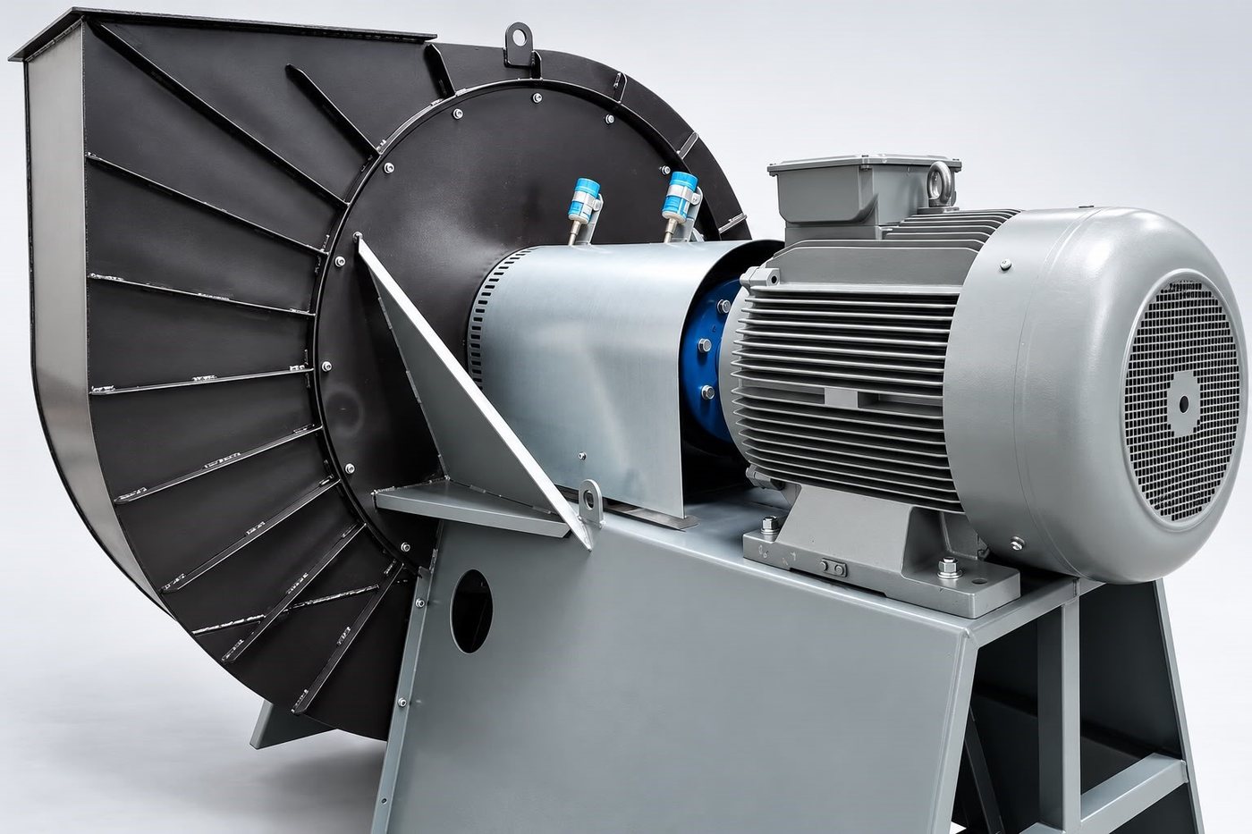 Heriks large flue-gas centrifugal fan